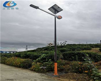 內蒙古商洛山陽縣金橋茶廠太陽能路燈項目